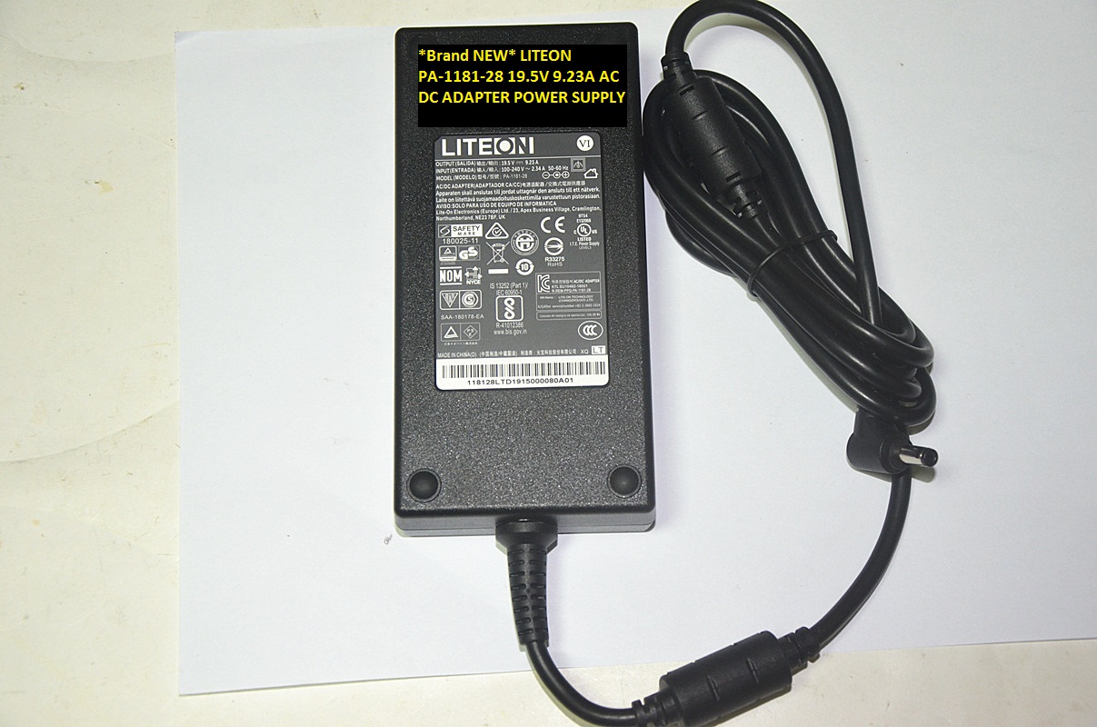 *Brand NEW* 19.5V 9.23A AC DC ADAPTER LITEON PA-1181-28 POWER SUPPLY